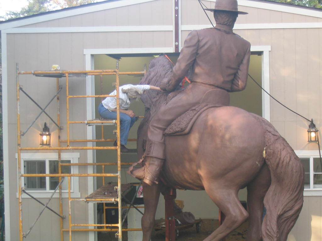 Massive Bronze Equestrian Sculpture.jpg